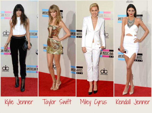 dani garlet_famosas_looks das famosas_celebridades_american music awards_amas_miley cyrus_kendall jenner_taylor swift_kylie jenner