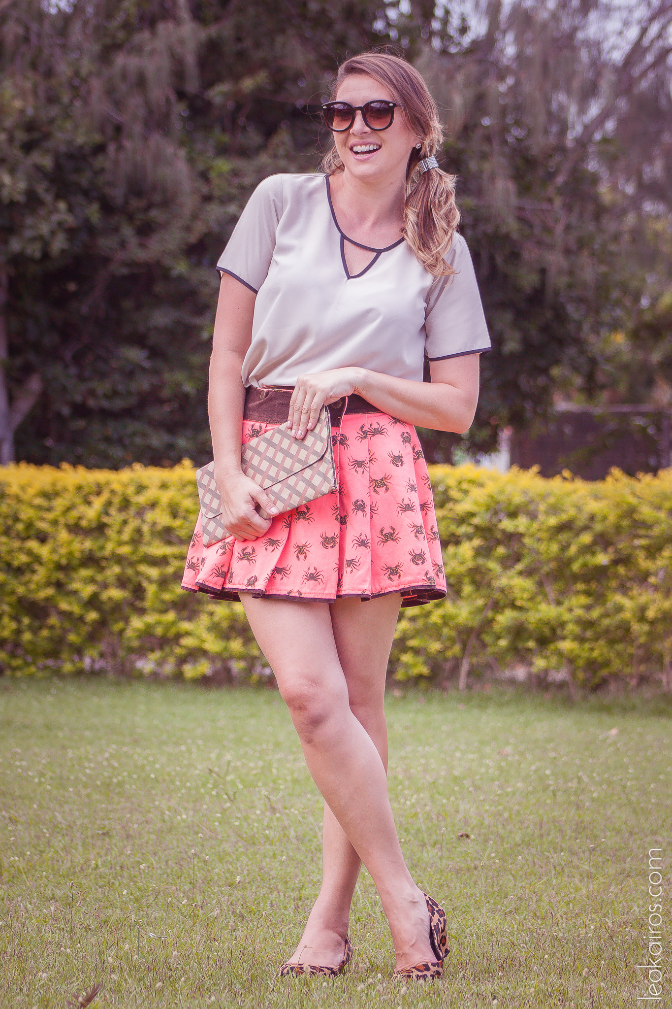 Dani_Garlet_Blog_Moda_Look_do_Dia_Leokairos_ blusa carrefour_ saia farm_ saia estampa carrangueijo_ (3)