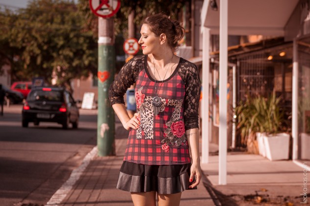 Dani_Garlet_Look_do_Dia_Moda_Leokairos_ xiquita bakana_ chiquita bacana_ lagoa da conceição_ xadrez com floral_ blog de floripa (2)