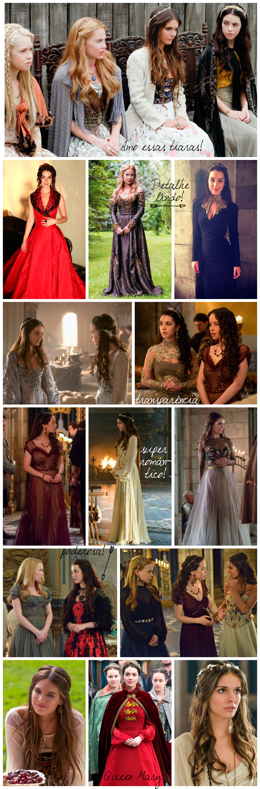 Moda em Reign