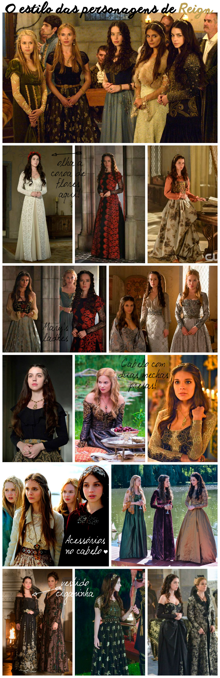 Moda em Reign