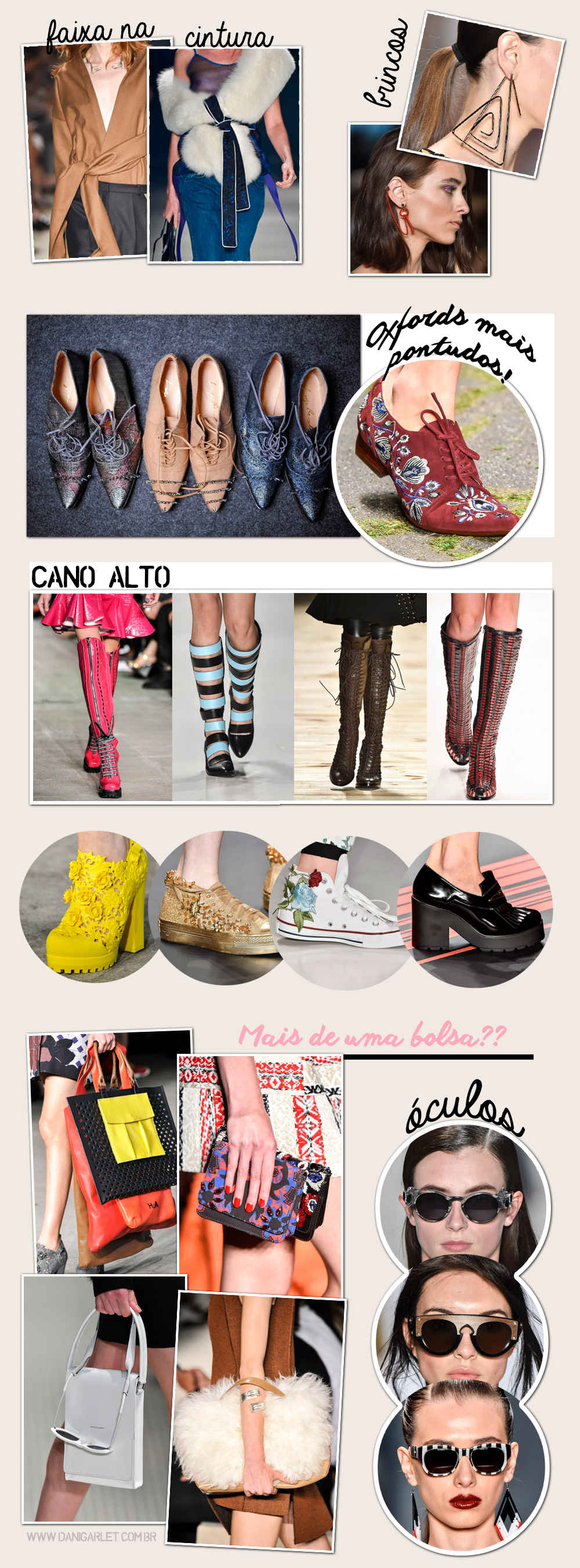 SPFW inverno 2015 - Make, Acessórios, Cabelo e Sapatos