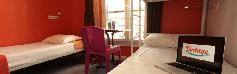 ONDE FICAR EM PARIS_ hoteis baratos em paris_ hostel em paris_ vintage hostel em paris_ (1)